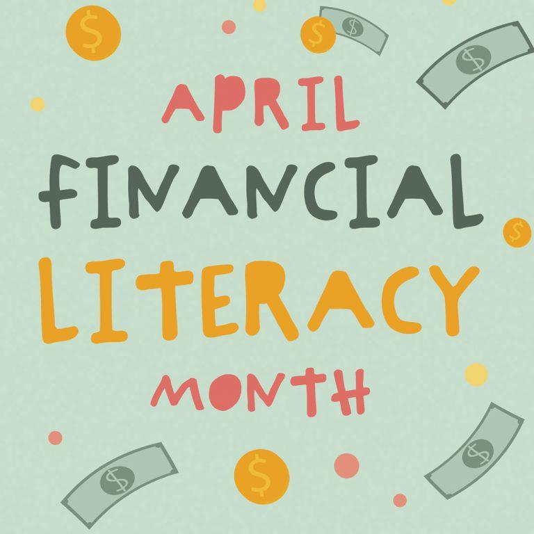 April is Financial Literacy Month illustration