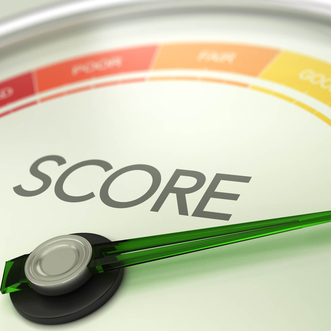 Credit Score pointing to an "Excellent" rating.