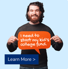 A GenX man says he needs to start his kid's college fund.
