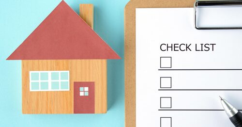 Home inventory checklist for insurance purposes.